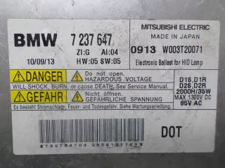 7237647 Блок розжига ксенона BMW 5 F10/F11/GT F07 Арт 00121150, вид 4