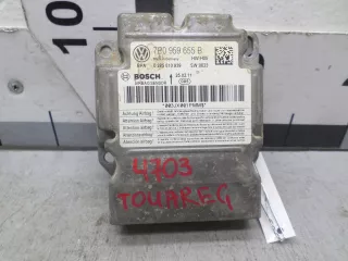 7P0959655B Блок управления подушек безопасности Volkswagen Touareg 2 Арт 00106255, вид 1
