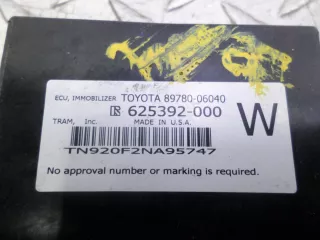 8978006040 Блок управления центральным замком Toyota Camry XV50 Арт 00114021, вид 3