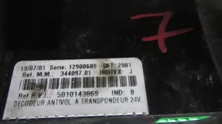 5010143869 Блок управления иммобилайзером Renault Magnum Арт 4172, вид 2