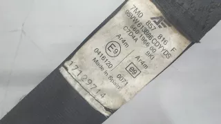 7M0857816F Ремень безопасности задний правый Ford Galaxy 1 Арт 6347531, вид 2