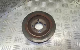 2312427400 Шкив коленвала демпферный дизельный Hyundai Santa FE 2 (CM) Арт 95N03AZ01, вид 5