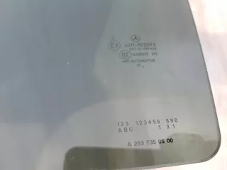 A2537350500 Стекло двери задней левой Mercedes GLC X253 Арт ZAP187564, вид 3