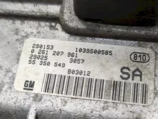 261207961 Блок управления двигателем Opel Corsa C Арт AG1012846, вид 2