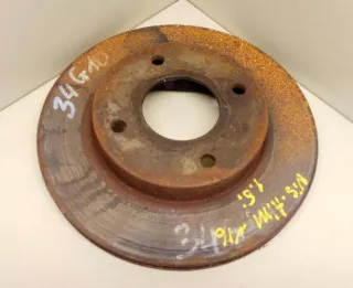 34G10 Диск тормозной передний Nissan Almera N16 Арт 2030250, вид 1