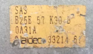B25E57K30B Блок AirBag Mazda 323 BJ Арт 2052124, вид 3