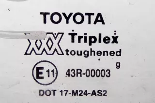 43R-00003 Стекло двери задней правой Toyota Carina T190 Арт 2046397, вид 2