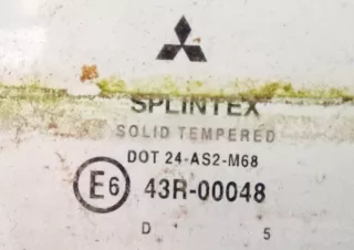  Стекло двери задней правой Mitsubishi Colt 6 Арт 2057233, вид 2