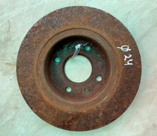 4020660Y01 Диск тормозной передний Nissan Sunny N14 Арт 2043195, вид 2