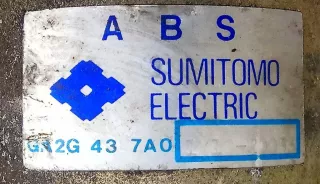 GA2G437A0 Блок ABS Mazda 626 GE Арт 2059048, вид 4