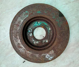 402063Y502 Диск тормозной передний Nissan X-Trail T30 Арт 2043840, вид 2