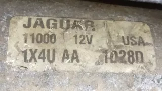 1X4U-AA-1D28D Стартер Jaguar S-Type Арт 2041105, вид 6