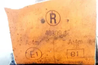 00048284 Ремень безопасности задний правый Toyota Carina E Арт 2048159, вид 5
