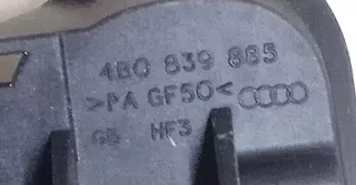 4B0839885 Ручка наружная передняя правая Audi A4 B6 Арт 2018215, вид 3