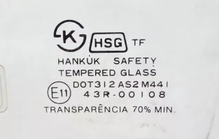 43R-00108 Стекло двери передней левой Daewoo Nexia 1 Арт 2045287, вид 2