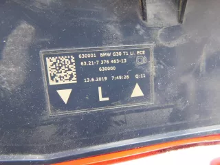  Фонарь задний наружный левый BMW 5 G30/G31 Арт smt148310, вид 4