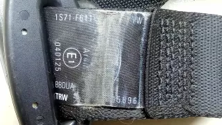 TRW 2343594 ремень безопасности Ford Mondeo 3 Арт 2061845, вид 7