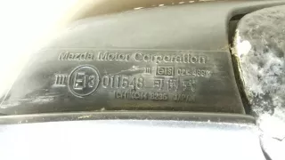 E13011548 Зеркало наружное правое Mazda Xedos 6 Арт 2067732, вид 4