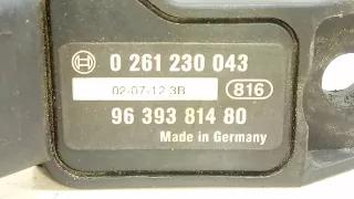 0207123B,0261230043,816,9639381480,BOSCH Датчик абсолютного давления Citroen Berlingo 1 restailing Арт 2061179, вид 5