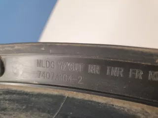 7407A304 Расширитель арки правый задний Mitsubishi Outlander 3 Арт ZAP228410, вид 3