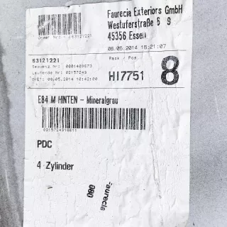 2993568, 8038991 , art314777 Бампер задний BMW X1 E84 Арт 314777, вид 11