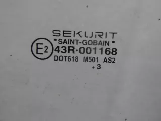  Стекло двери передней левой Porsche Cayenne 955 Арт 00144352, вид 3