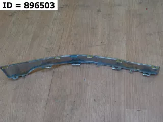 7P6853842 Накладка заднего бампера правая хром  Volkswagen Touareg 2 Арт VD896503, вид 1