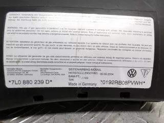 7L0880239D Подушка безопасности боковая (в сиденье) Volkswagen Touareg 1 Арт 00114895, вид 4