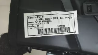77620SWWE120 Дефлектор обдува салона Honda CR-V 3 Арт 7231411, вид 2