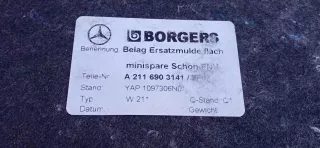 A2116903141 Обшивка багажника Mercedes CLS C219 Арт 16504, вид 8