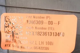 1086309-00-F, 1086309-00-F , art2963966 Накладка на порог Tesla model 3 Арт 2963966, вид 6