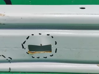 850321K11B, 850321k11a усилитель бампера Nissan Juke 1 Арт ARM152623, вид 8