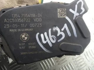 7556118 Заслонка дроссельная BMW X3 F25 Арт 00124001, вид 4