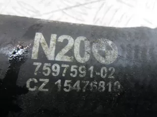 7597591 Патрубок интеркулера BMW 3 F30/F31/GT F34 Арт 00142111, вид 2
