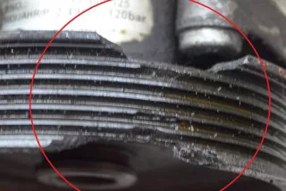 A0064667801, 7691332150, 7693900525 , art385724 Насос гидроусилителя руля Mercedes Sprinter W906 Арт 385724, вид 8