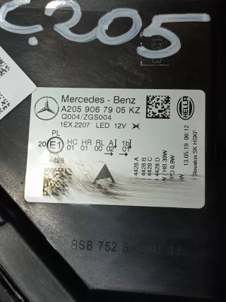 A2059065404, A2059067905 Фара Mercedes C W205 Арт ARM220622, вид 9