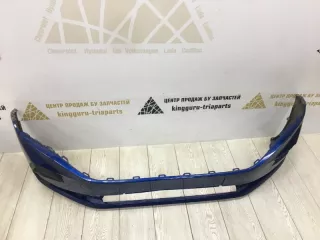 6N5807221 Бампер синий Volkswagen Polo 6 Арт TP2052, вид 4