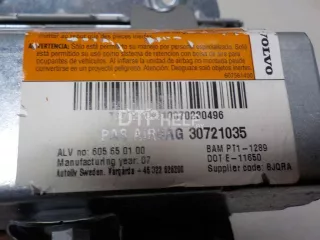 30721035 Подушка безопасности пассажирская (в торпедо) Volvo S80 2 Арт AM51587812, вид 8
