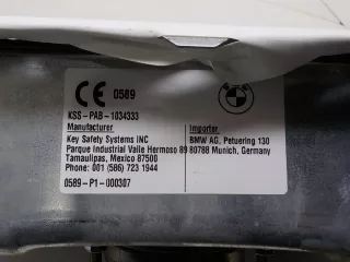 72129252310 Подушка безопасности пассажирская (в торпедо) BMW X5 F85 Арт AM51028513, вид 5