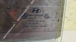  Стекло двери задней левой Hyundai Santa FE 2 (CM) Арт 00048454, вид 3