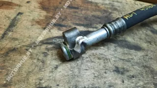 A1648302215 Трубка кондиционера Mercedes ML W164 Арт 00045666, вид 4