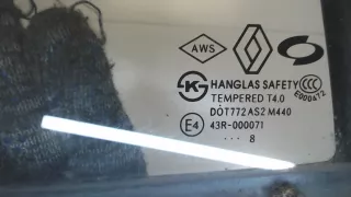 82221JY00A,822217926R Форточка задняя левая Renault Koleos Арт 7364808, вид 2