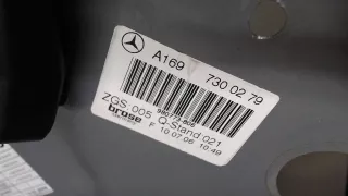 A1697303279 Стеклоподъемник правый задний Mercedes A W169 Арт 7351238, вид 2