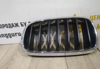 7316075 Решетка радиатора левая бу BMW X5 F15 Арт 473660747TP, вид 1