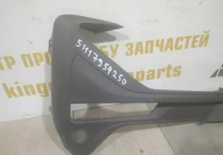 51117954250 Накладка решетки бампера правая бу BMW X1 F48 Арт 489930813TP, вид 2