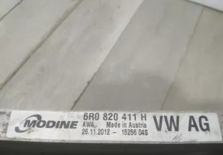 6R0820411H Радиатор кондиционера бу Skoda Rapid OEM 6R0820411H Volkswagen Polo Sedan 5 Арт 499788630TP, вид 3