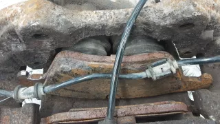  Суппорт тормозной передний правый Mercedes ML W164 Арт FPH04N701, вид 4