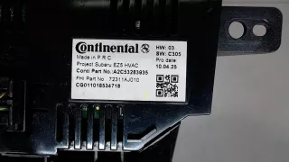 72311AJ010 Блок управления печки / климат-контроля Subaru Outback 4 Арт 7469873, вид 3