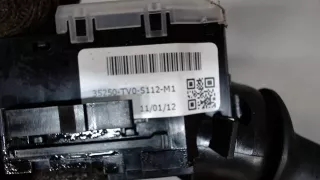 35250tv0s112m1 Переключатель дворников Honda Civic 9 Арт 7483667, вид 3