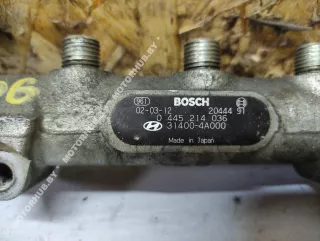 0445214036,314004A000 Топливная рампа Kia Sorento 1 2.5л CRDi Арт 00005706, вид 2
